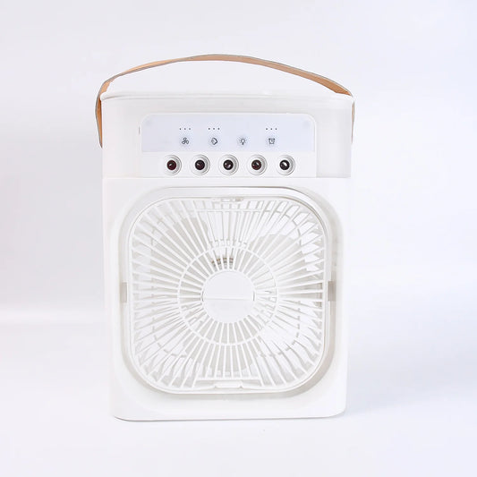 Portable Air Cooler Fan With 7-Color Light – Personal AC Fan